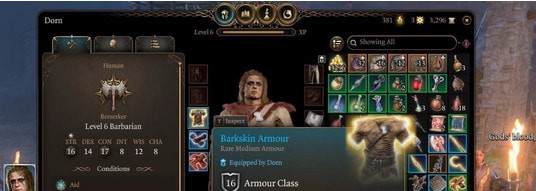 博德之门3树皮盔甲信息修复MOD v2.23 博德之门3树皮盔甲信息修复MOD v2.23