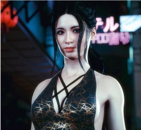 赛博朋克2077优雅连衣裙MOD v1.59