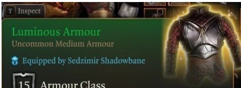 博德之门3发光装甲重做MOD v3.14