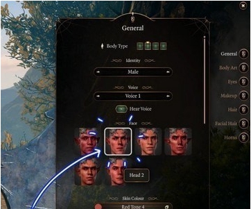博德之门3蒂夫林男头部B修改MOD v1.32 博德之门3蒂夫林男头部B修改MOD v1.32