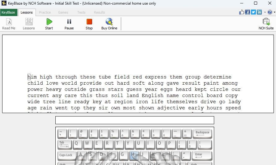 KeyBlazeTypingTutor v4.05 KeyBlazeTypingTutor v4.05