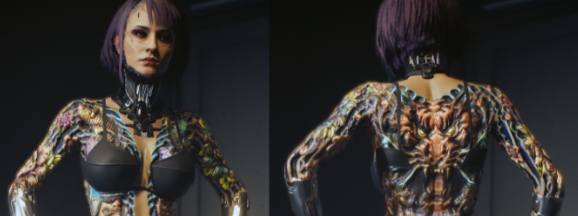 赛博朋克2077狂野纹身MOD v2.83 赛博朋克2077狂野纹身MOD v2.83