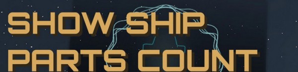 星空显示船舶零件数量MOD v1.5 星空显示船舶零件数量MOD v1.5