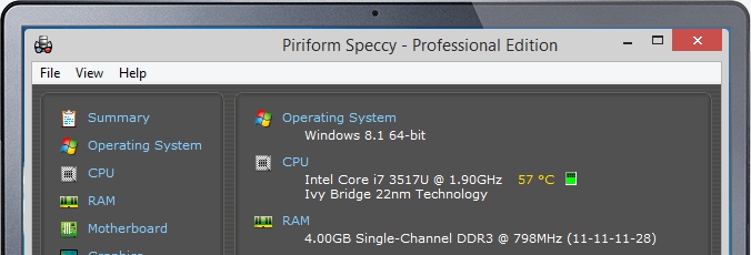 Speccy v1.34 Speccy v1.34