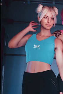 赛博朋克2077穿运动内衣和黑色紧身短裤的V合集MOD v1.37 赛博朋克2077穿运动内衣和黑色紧身短裤的V合集MOD v1.37