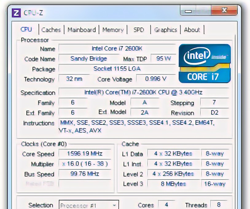 CPUZ v2.11 CPUZ v2.11