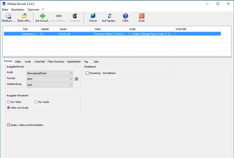 XMediaRecode v3.5.8.7 XMediaRecode v3.5.8.7