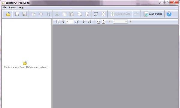 BoxoftPDFPageEditor v3.1