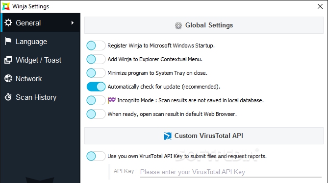 Winja v7.2 Winja v7.2