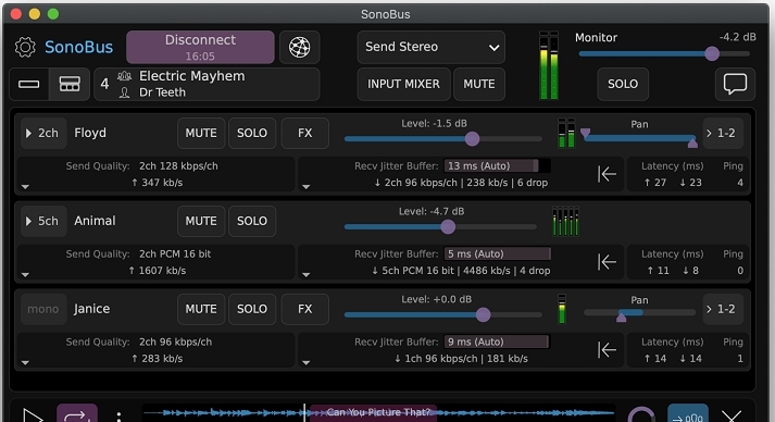 SonoBus音频传输 v1.7.3 SonoBus音频传输 v1.7.3
