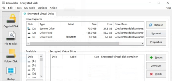 ExtraDisks虚拟硬盘 v0.0.0.10 ExtraDisks虚拟硬盘 v0.0.0.10