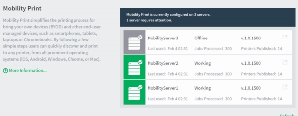 MobilityPrint v1.2 MobilityPrint v1.2