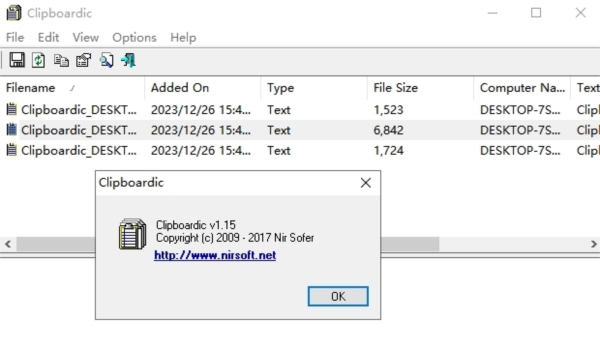 Clipboardic剪贴板扩展工具 v1.17 Clipboardic剪贴板扩展工具 v1.17