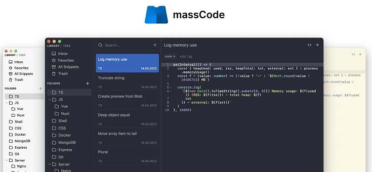 MassCode代码收藏夹 v3.10.2 MassCode代码收藏夹 v3.10.2