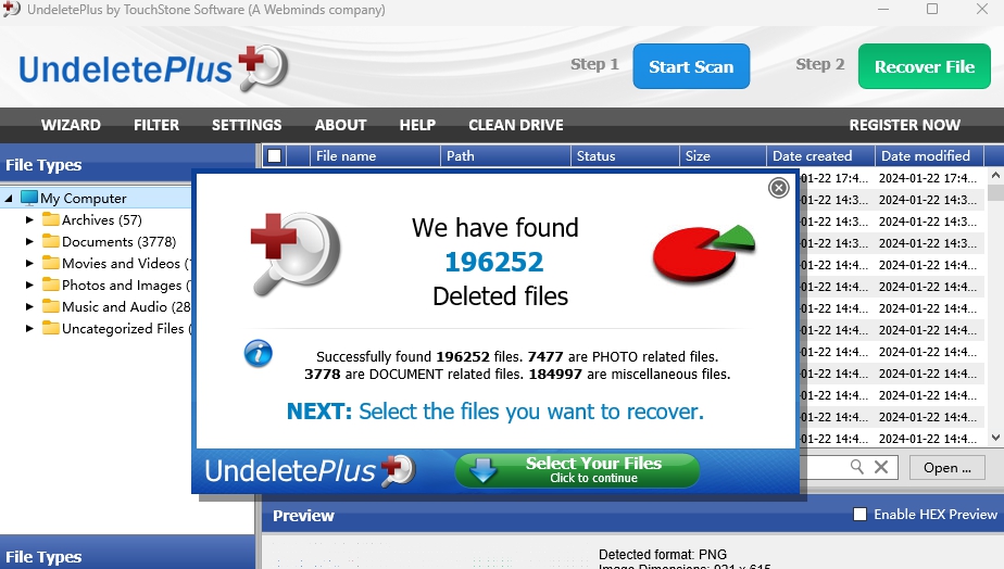 UndeletePlus v4.0.23.824 UndeletePlus v4.0.23.824
