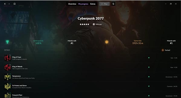 赛博朋克2077一键解锁所有成就 v2.16