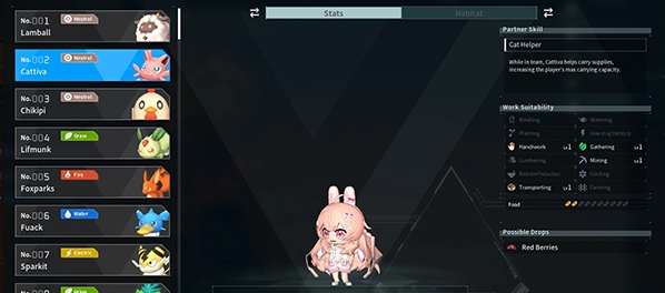 幻兽帕鲁虚拟主播皮帕替换淘气猫MOD v1.62 幻兽帕鲁虚拟主播皮帕替换淘气猫MOD v1.62