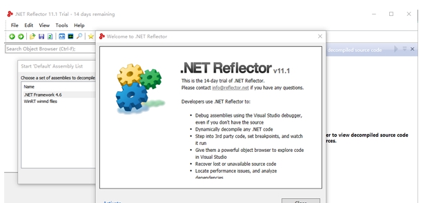 .NET Reflector v11.1绿色中文版 .NET Reflector v11.1绿色中文版