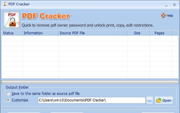 PDFCracker v3.21 PDFCracker v3.21