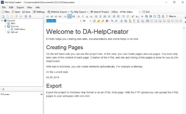 DA-HelpCreator v2.8 DA-HelpCreator v2.8