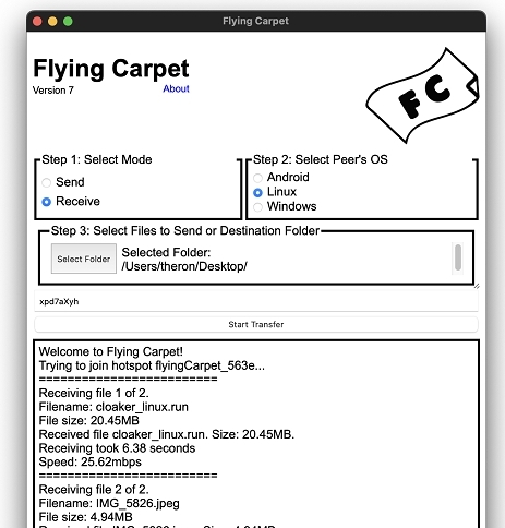 Flying Carpet文件传输 v8.0.2 Flying Carpet文件传输 v8.0.2