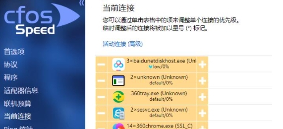cFosSpeed网络优化软件 v13.1 cFosSpeed网络优化软件 v13.1