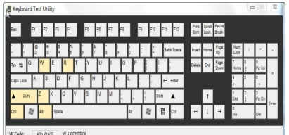 键盘按键测试软件Keyboard Test Utility v4.0.1001.3 键盘按键测试软件Keyboard Test Utility v4.0.1001.3