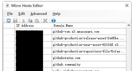 MicroHostsEditor v1.5 MicroHostsEditor v1.5