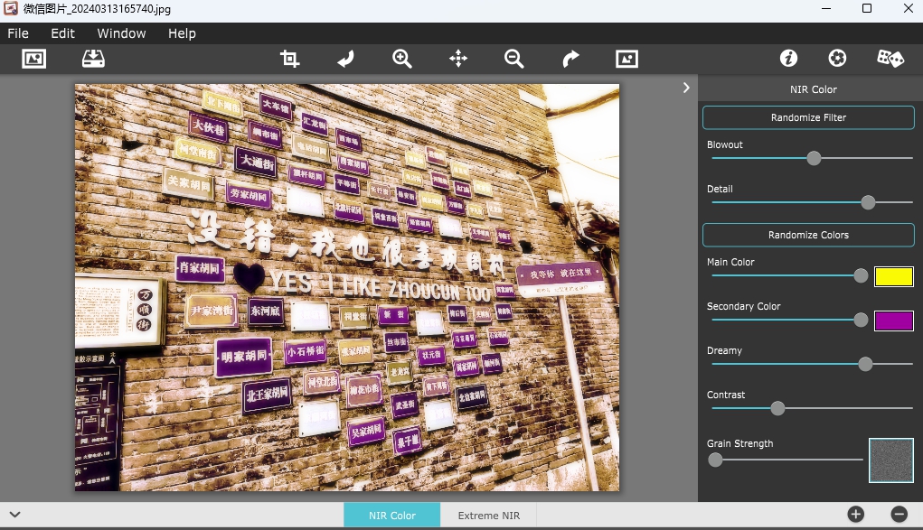 NIRColor v1.28 NIRColor v1.28