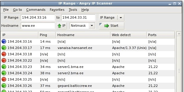 Angry IP Scanner网段探测工具 v3.9.2 Angry IP Scanner网段探测工具 v3.9.2