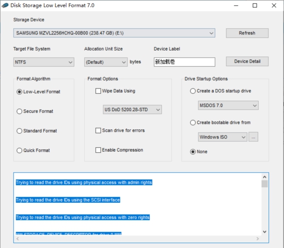 Disk Storage Low Level Format v7.0 Disk Storage Low Level Format v7.0