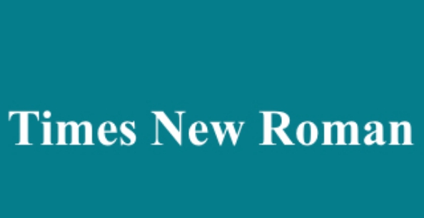 timesnewroman字体 v1.52 timesnewroman字体 v1.52