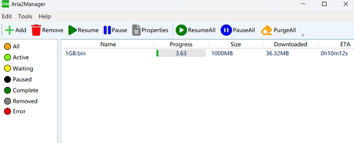 Aria2Manager v1.0.3 Aria2Manager v1.0.3