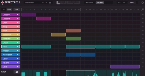 SugarBytesEffectrix2(多功能音序效果器) v3 SugarBytesEffectrix2(多功能音序效果器) v3