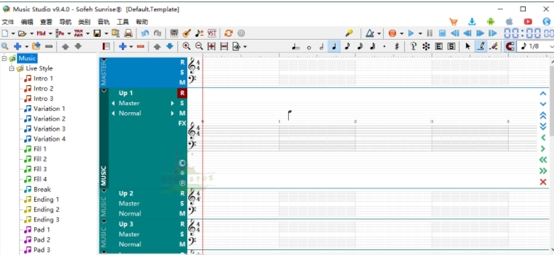 Sofeh Music Studio PC中文版 v9.4.3 Sofeh Music Studio PC中文版 v9.4.3