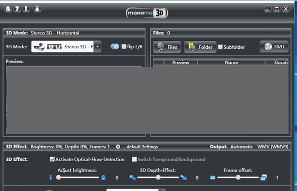 MakeMe3D(3D电影制作软件) v1.2.14.106 MakeMe3D(3D电影制作软件) v1.2.14.106