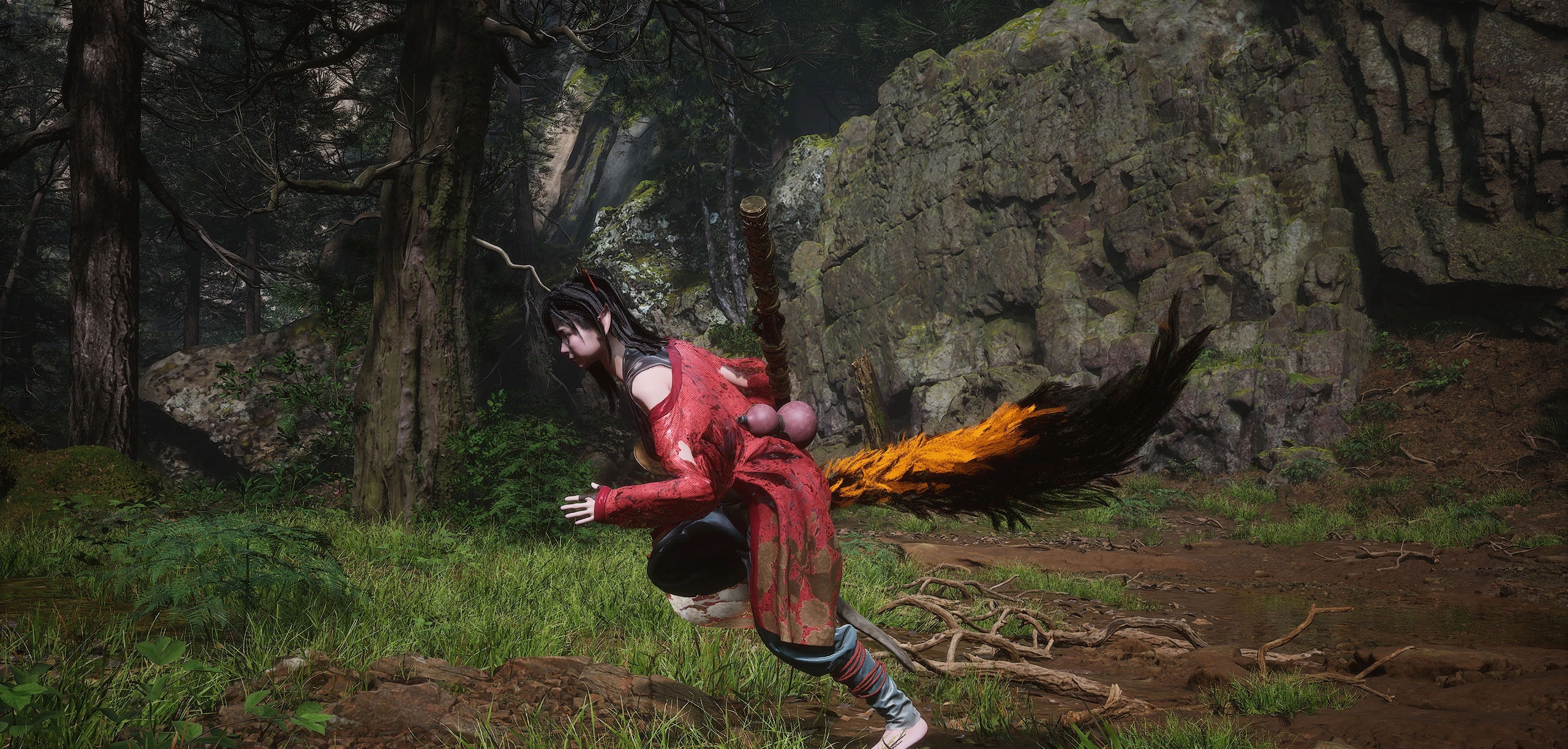 黑神话悟空狐狸女替换悟空外观MOD v1.50 黑神话悟空狐狸女替换悟空外观MOD v1.50