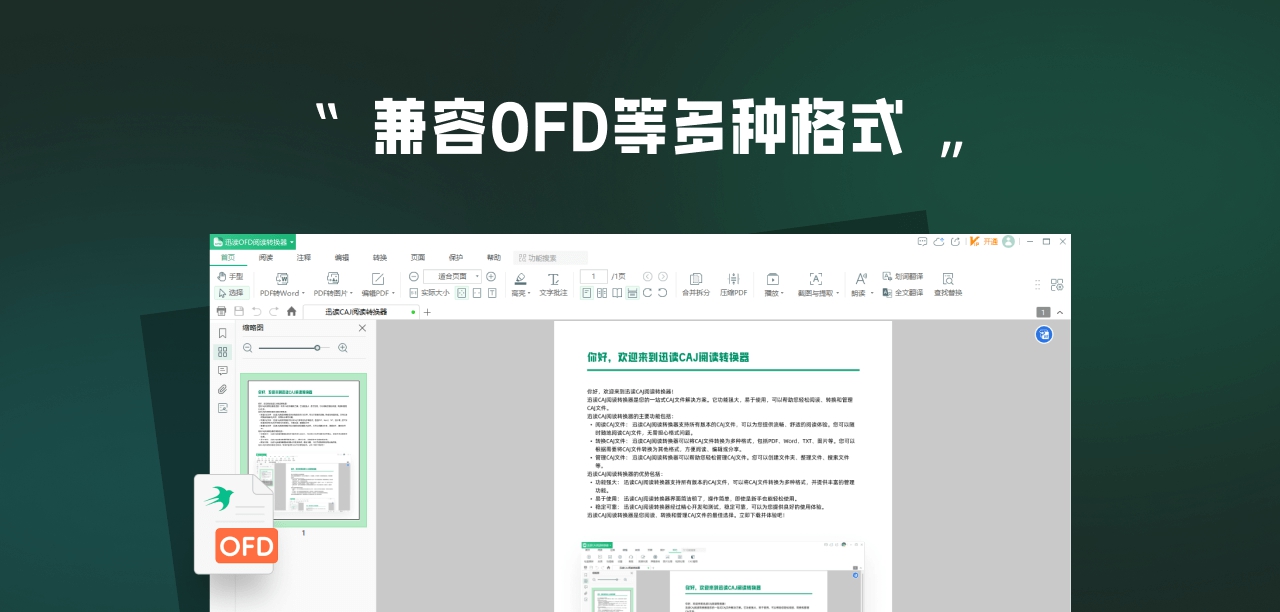 迅读OFD阅读转换器 v3.3 迅读OFD阅读转换器 v3.3