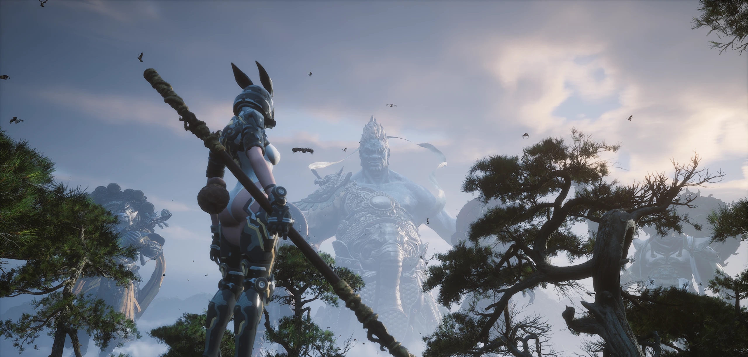 黑神话悟空第一后裔兔女郎邦妮替换悟空外观MOD v2.70