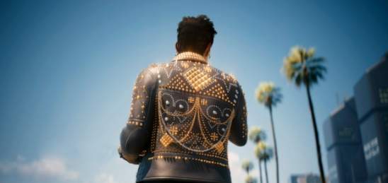 赛博朋克2077男V魅力型男尖刺夹克MOD v1.0 赛博朋克2077男V魅力型男尖刺夹克MOD v1.0