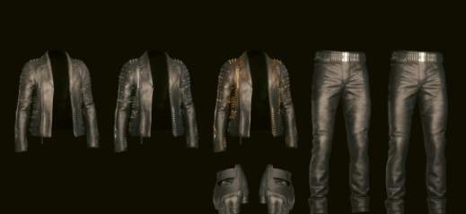 赛博朋克2077男V魅力型男尖刺夹克MOD v1.1 赛博朋克2077男V魅力型男尖刺夹克MOD v1.1