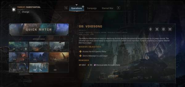 战锤40K星际战士2在行动中玩战役任务MOD v1.0 战锤40K星际战士2在行动中玩战役任务MOD v1.0