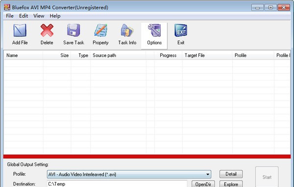 Bluefox AVI MP4 Converter v3.01 Bluefox AVI MP4 Converter v3.01