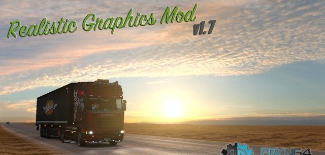 欧洲卡车模拟2画质补丁 v1.1 欧洲卡车模拟2画质补丁 v1.1