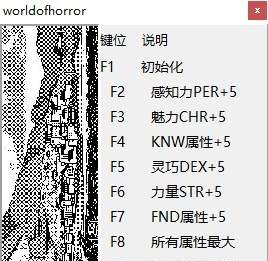 恐怖的世界十项修改器 v1.0 恐怖的世界十项修改器 v1.0
