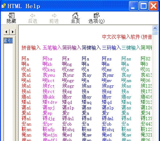 值牌中文代码万能输入法 0.30 值牌中文代码万能输入法 0.30